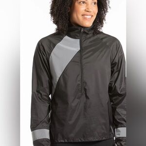 Oiselle Firecracker reflective running jacket large